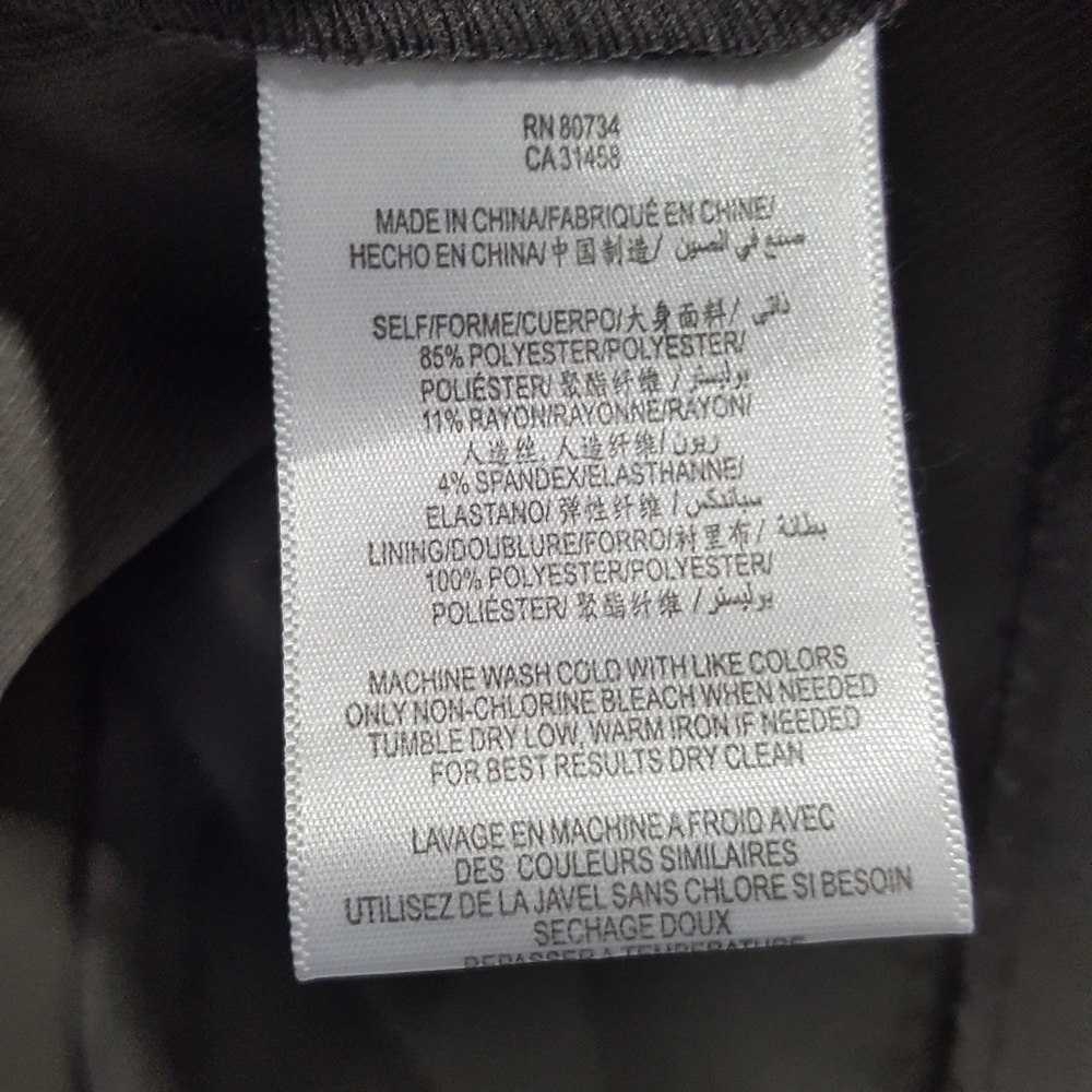 MaxandCleo Gray Dress Size 8 - Picture 4 of 7